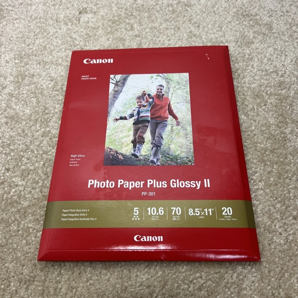NWT CanonInk 1432C003 Photo Paper Plus Glossy II 8.5